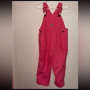 Carhartt Bright Pink Overalls